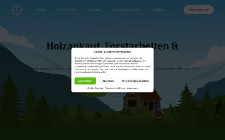 Screenshot of forstfreund.de