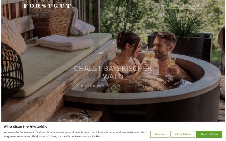 Screenshot of forstgut.de