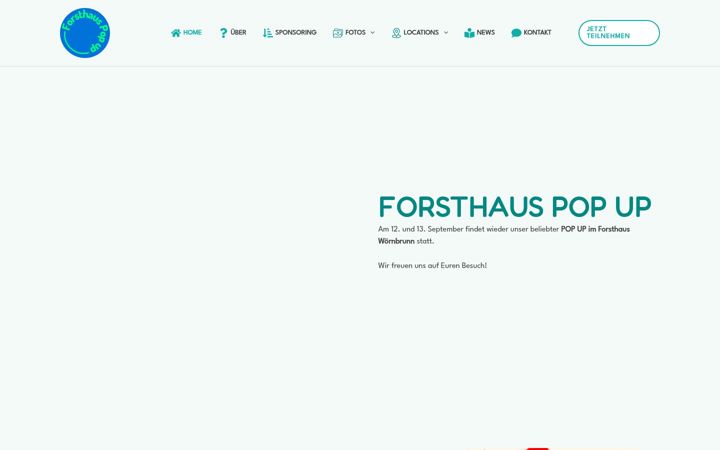 Screenshot ta' forsthaus-popup.de