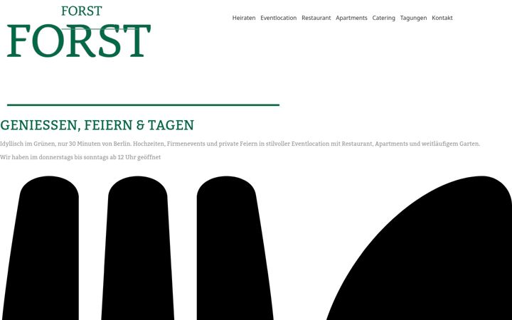 Screenshot ta' forsthaus-sommerswalde.de