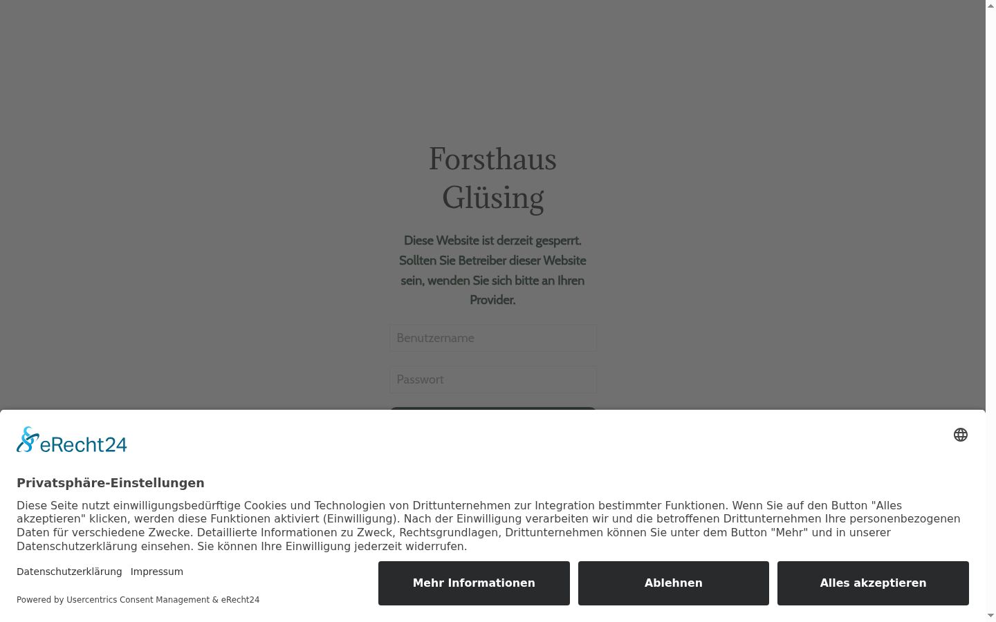 Screenshot tal-banner tal-kunsens muri qabel kwalunkwe interazzjoni