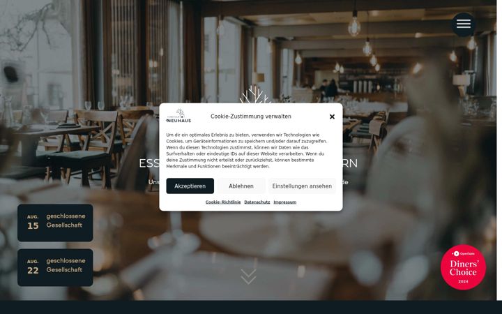 Screenshot ta' forsthausneuhaus.de