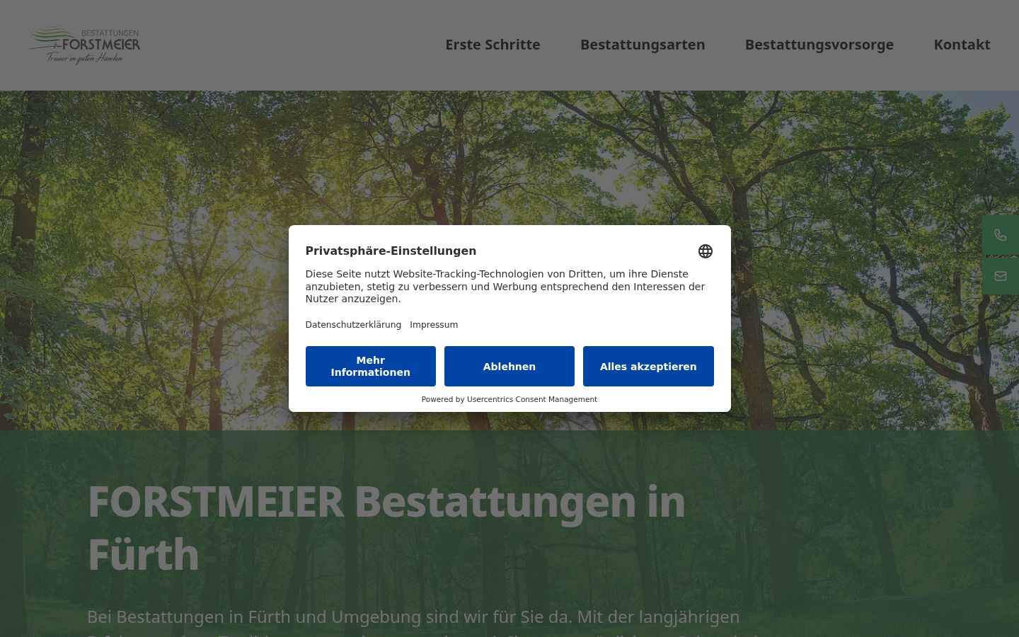 Screenshot tal-banner tal-kunsens muri qabel kwalunkwe interazzjoni