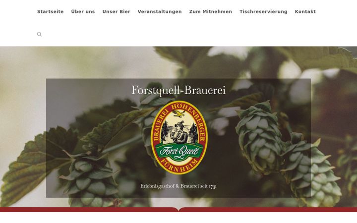 Screenshot ta' forstquell.de