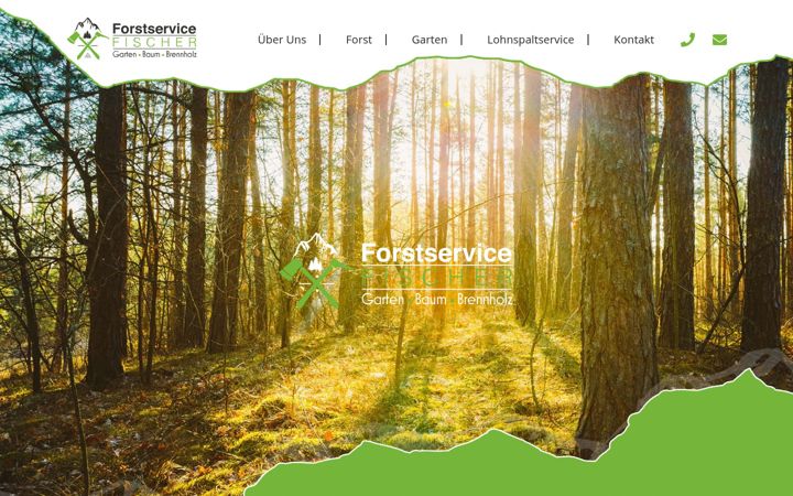 Screenshot ta' forstservice-fischer.de