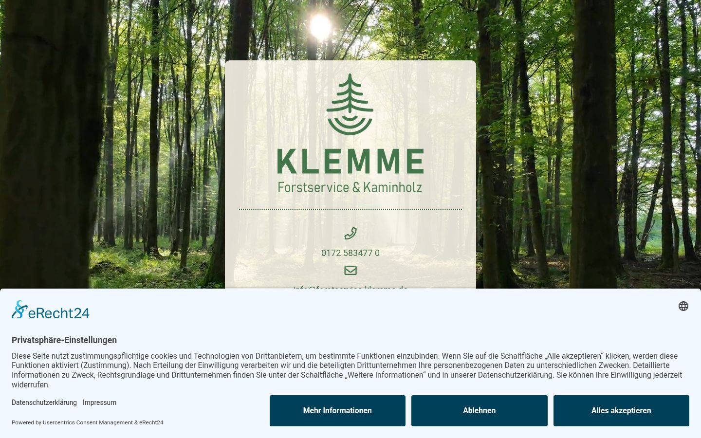 Screenshot tal-banner tal-kunsens muri qabel kwalunkwe interazzjoni