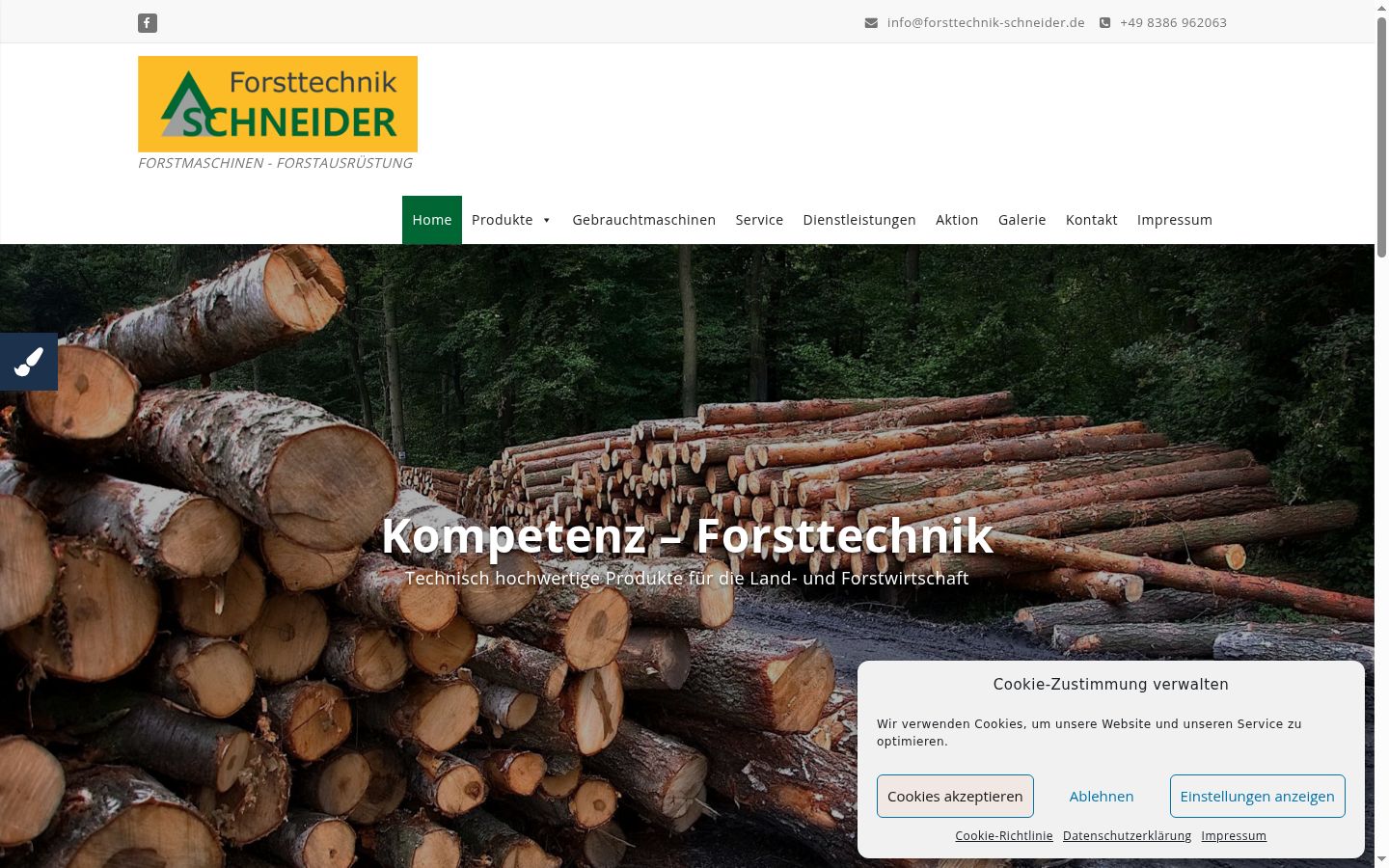 Screenshot tal-banner tal-kunsens muri qabel kwalunkwe interazzjoni