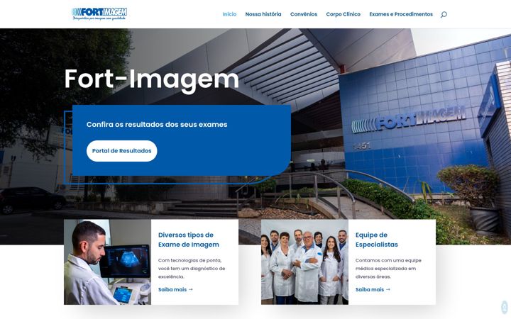 Екранна снимка на fort-imagem.com.br