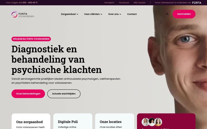 Screenshot of fortavolwassenen.nl