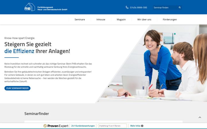 Screenshot ta' fortbildung-hb.de