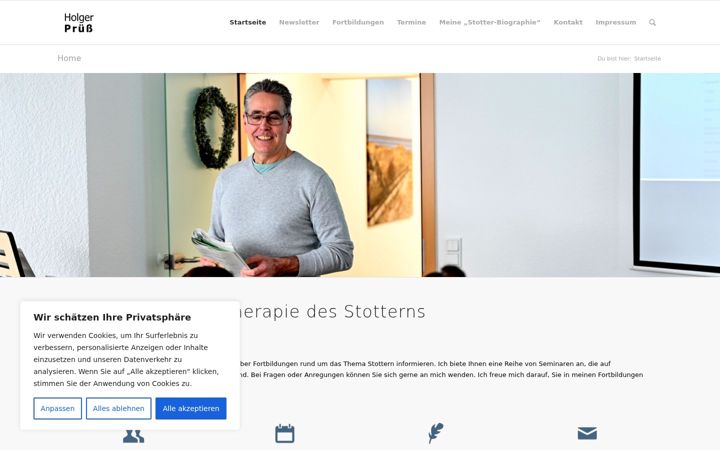 Screenshot ta' fortbildung-stottern.de