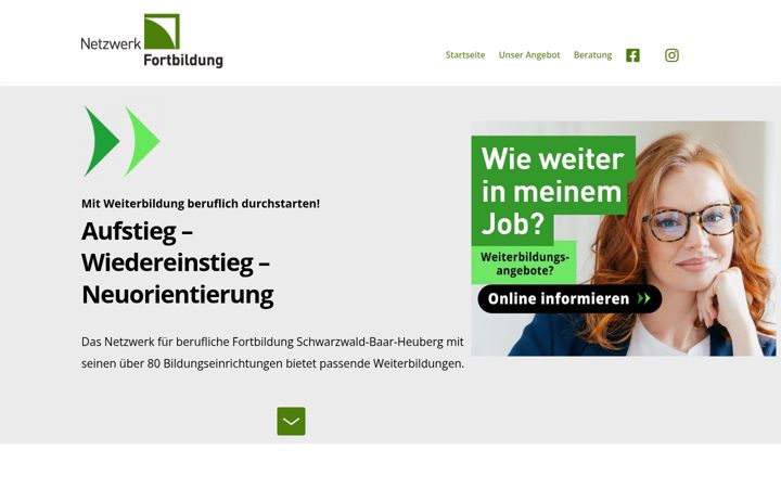 Screenshot of fortbildung-tuttlingen.de