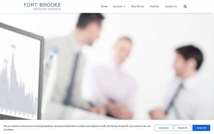 Screenshot of fortbrookemerchantpartners.com