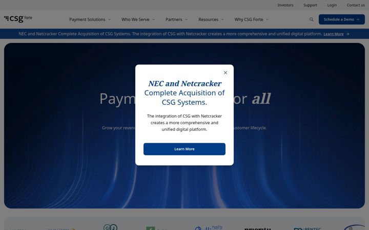 Screenshot of forte.net