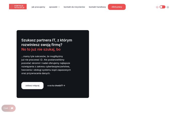 Screenshot of fortecait.pl