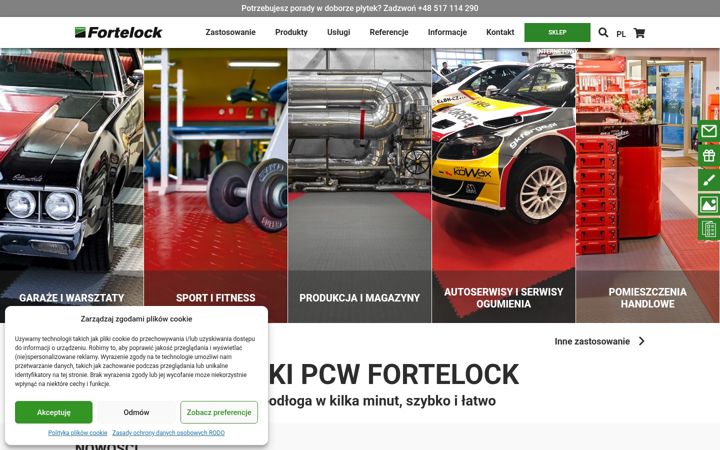Screenshot of fortelock.pl