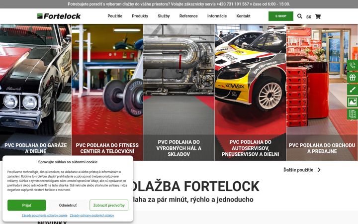 Screenshot of fortelock.sk