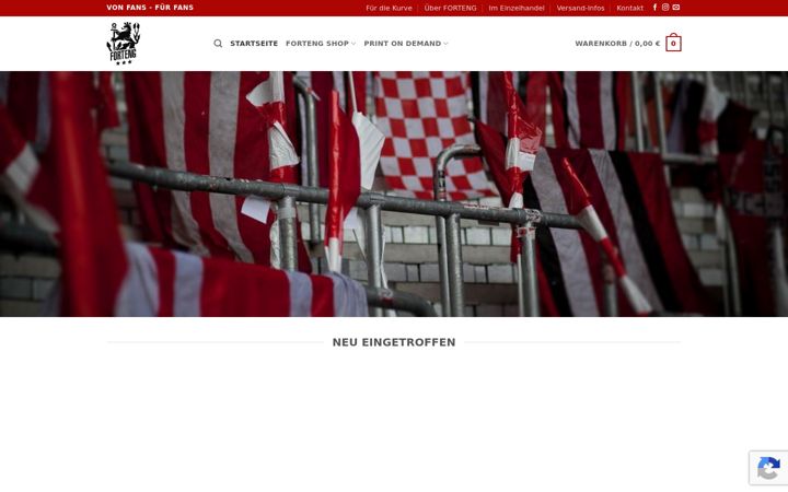 Screenshot ta' forteng.de