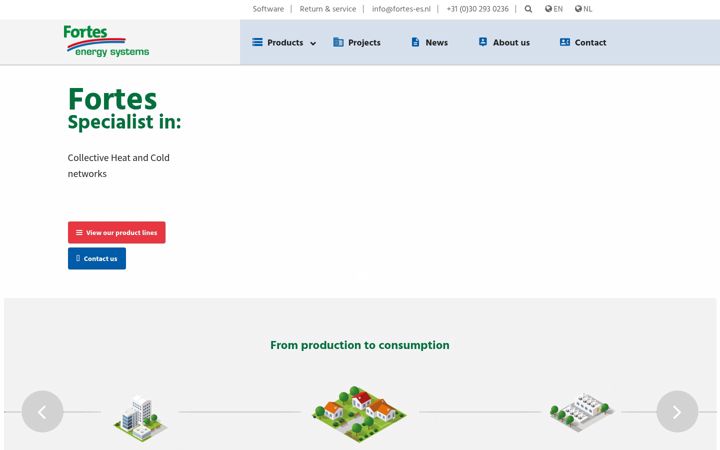 Screenshot of fortes-es.com