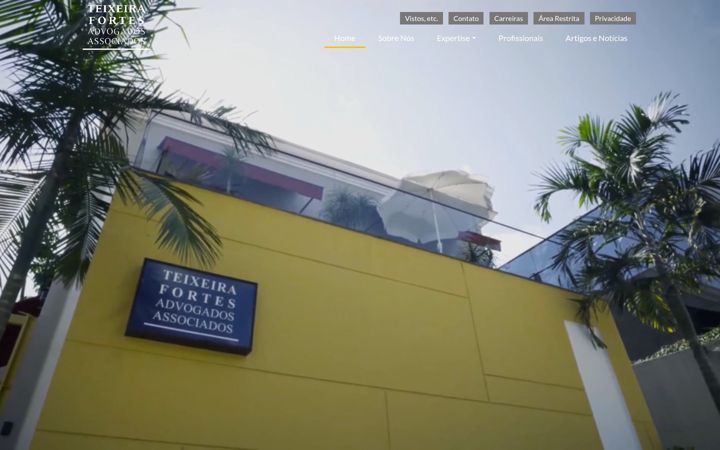 Screenshot of fortes.adv.br