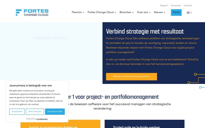 Screenshot of fortesglobal.com