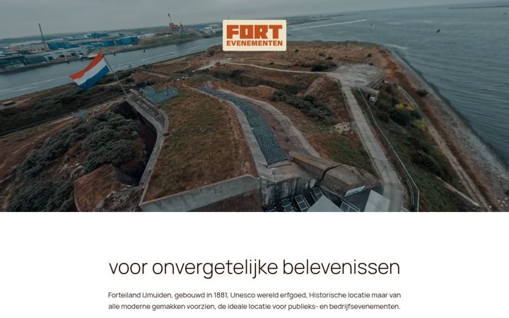 Screenshot of fortevenementen.nl