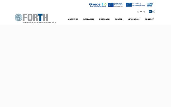Screenshot di forth.gr