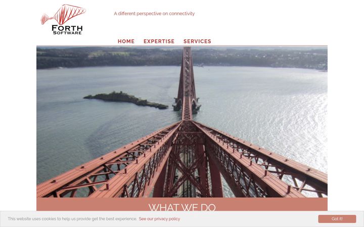 Screenshot of forth.software