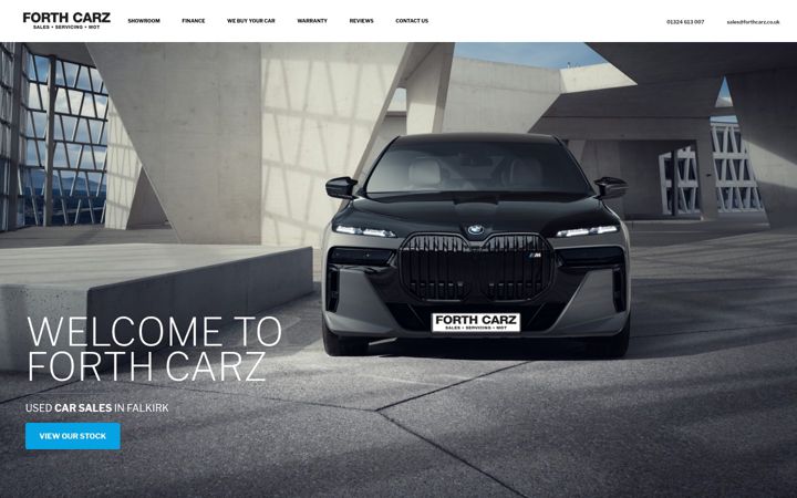 Screenshot of forthcarz.co.uk