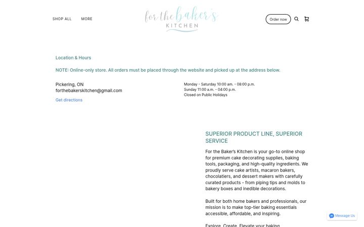 Ekrānuzņēmums no forthebakerskitchen.com