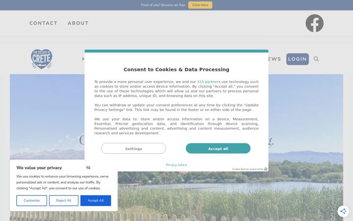 Screenshot of fortheloveofcrete.com