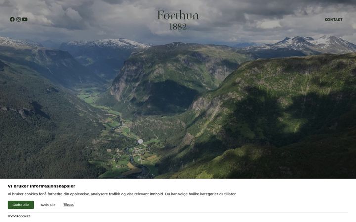 Screenshot of forthun1882.no