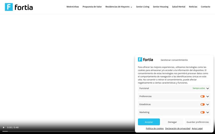 Screenshot of fortia-urbas.com