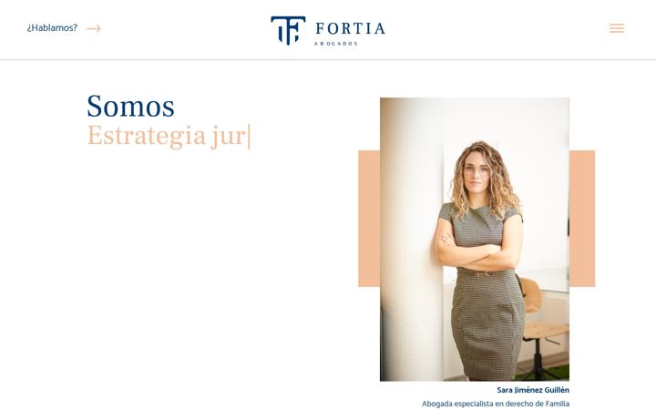 Screenshot of fortiaabogados.com