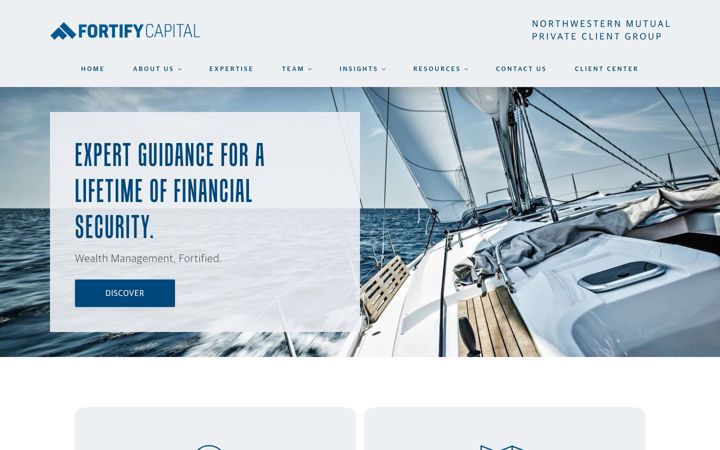 Screenshot of fortifycapitalwealth.com