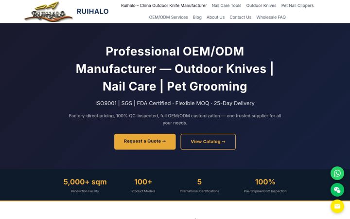 Screenshot of fortihomesupply.com