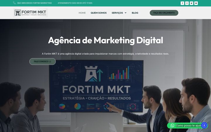 Screenshot of fortimmkt.com