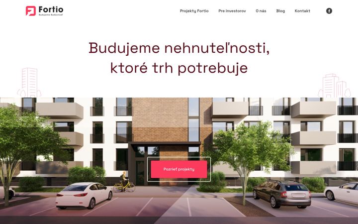 Screenshot of fortio.sk