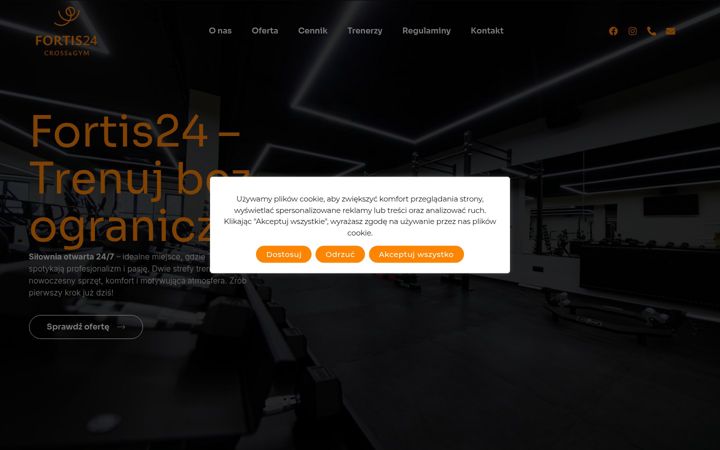 Screenshot of fortis24.pl