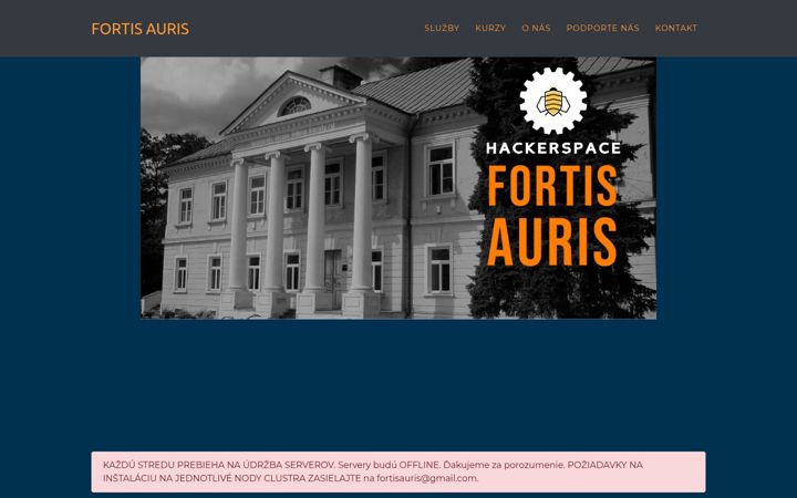 Screenshot of fortisauris.com