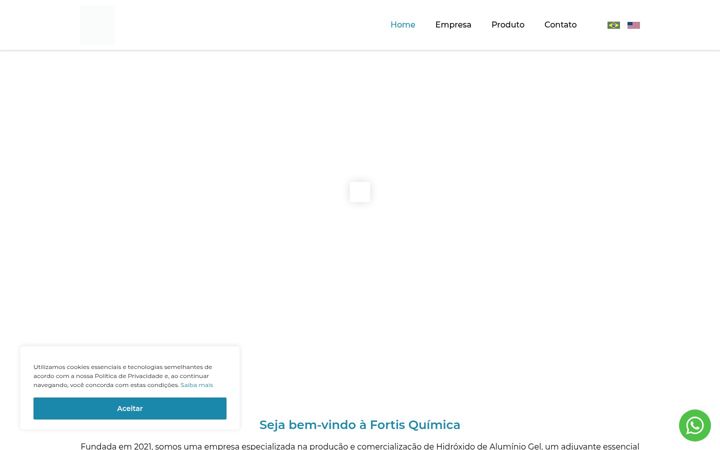 Екранна снимка на fortisquimica.com.br