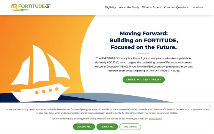 Screenshot of fortitude-study.com