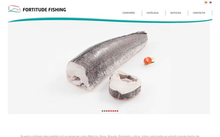 Screenshot of fortitudefishing.es