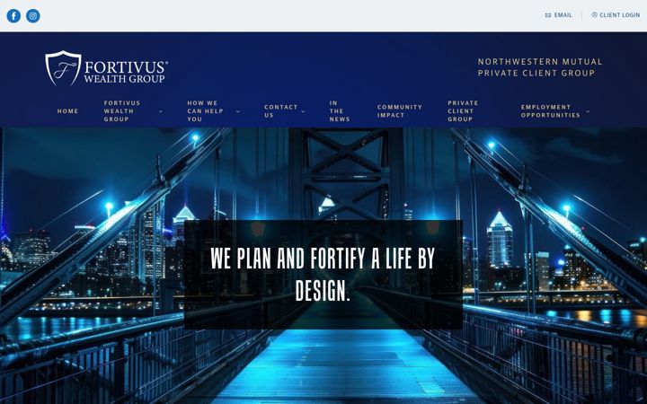 Screenshot of fortivuswealthgroup.nm.com