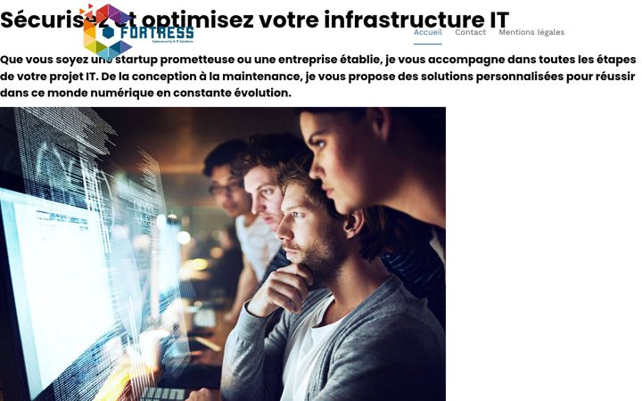 Screenshot of fortress-consult.com