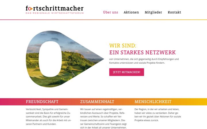 Ekrano kopija fortschrittmacher.net