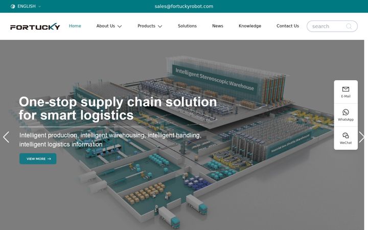 Screenshot of fortuckyrobot.com