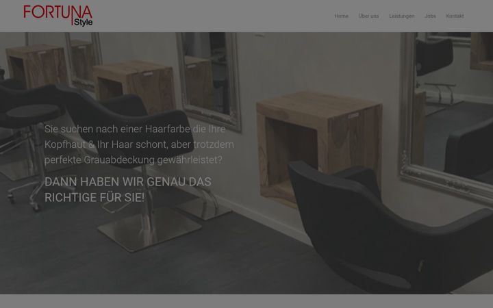 Screenshot of fortuna-style.de