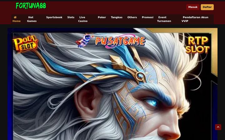 Screenshot of fortuna88slot.org