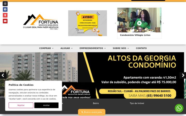Screenshot of fortunanegocios.com